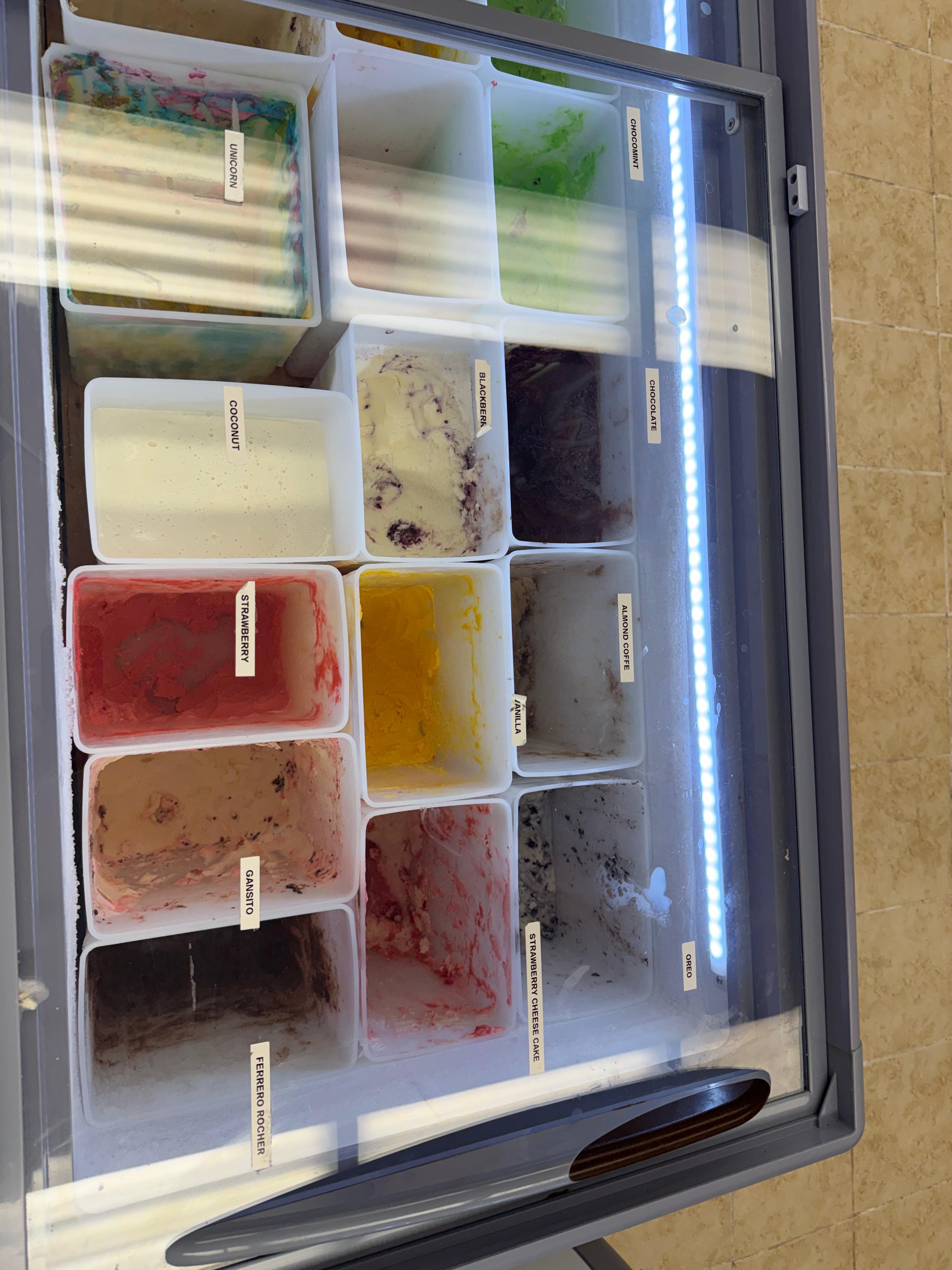 Ice Cream Display